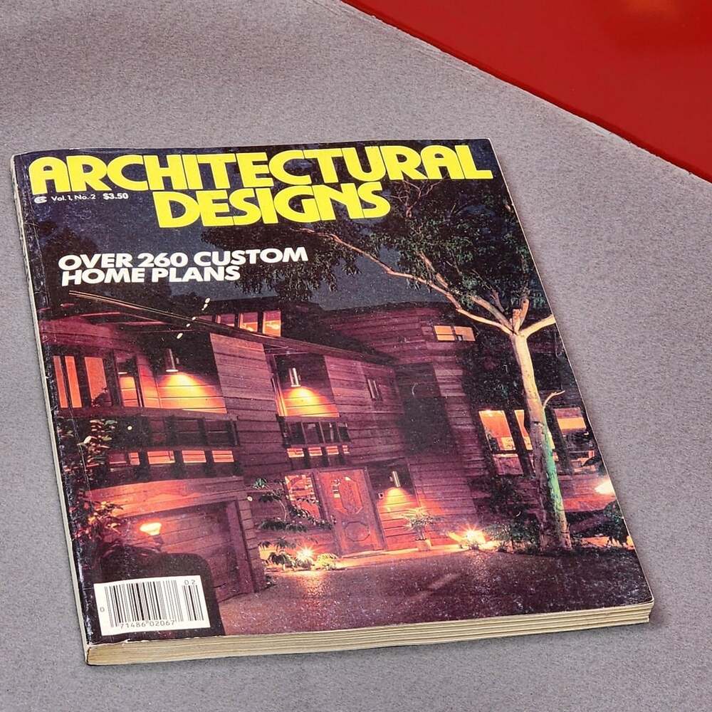 Architectural Designs Magazine Vol. 1 No. 2 Over 260 Custom Home Plans